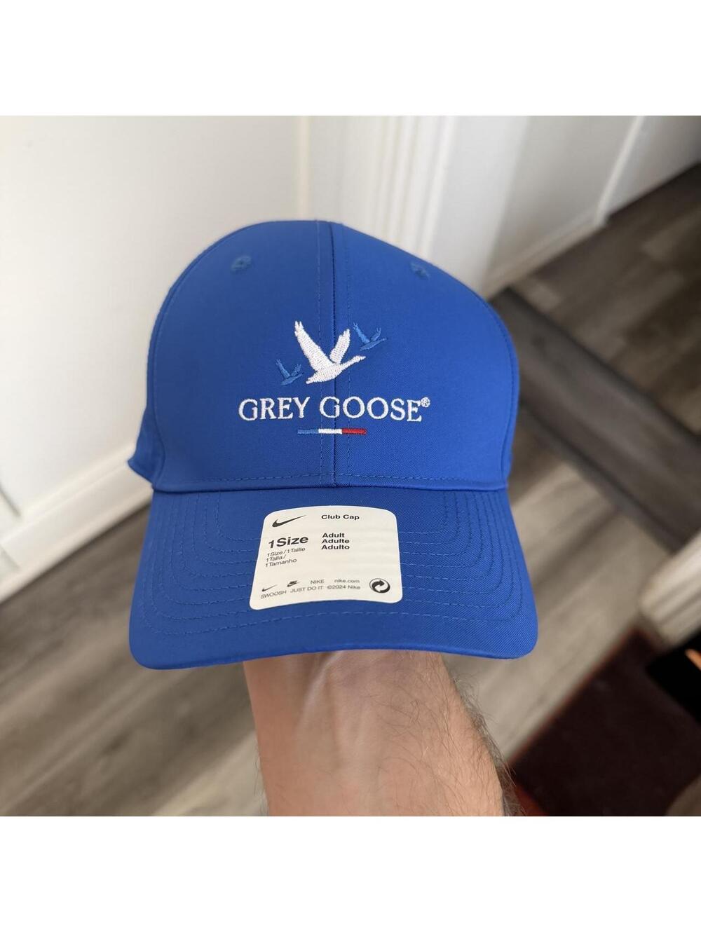 Nike grey goose vodka athletic hat